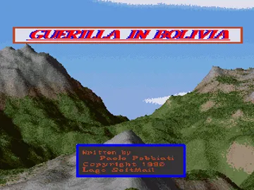 Guerilla in Bolivia_Disk1 screen shot title